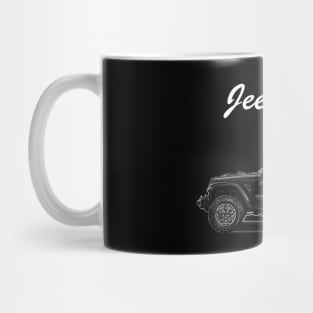 Jeep Life Side View Mug